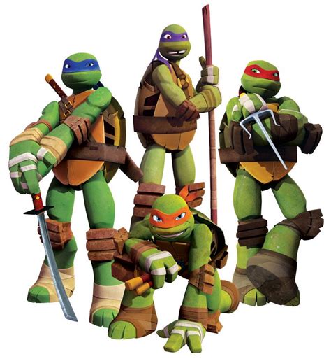 teenage mutant ninja turtles 2012 characters